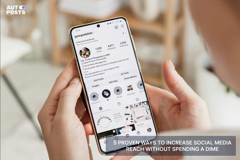 5 Proven Ways to Increase Social Media Reach Without Spending a Dime — cover