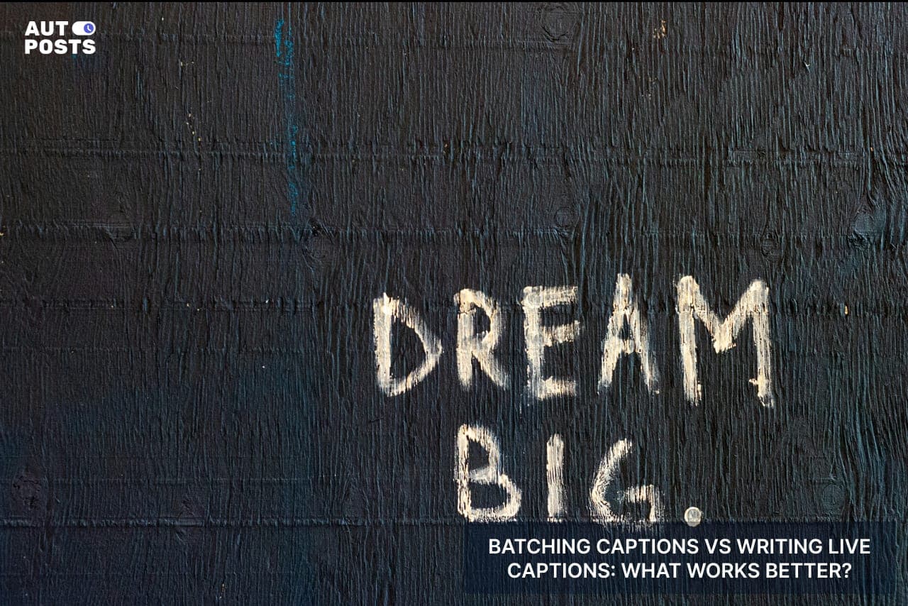 Batching Captions vs. Writing Live Captions What Works Better? — cover