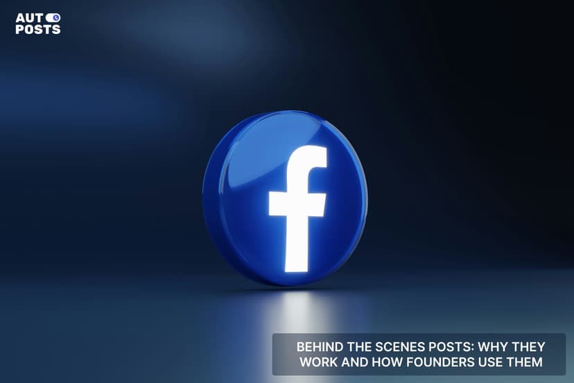Behind-the-Scenes Posts Why They Work & How Founders Can Use Them? — cover