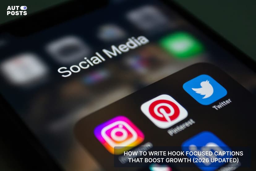 How to Write Hook Focused Captions That Boost Growth (2026 Updated) — cover