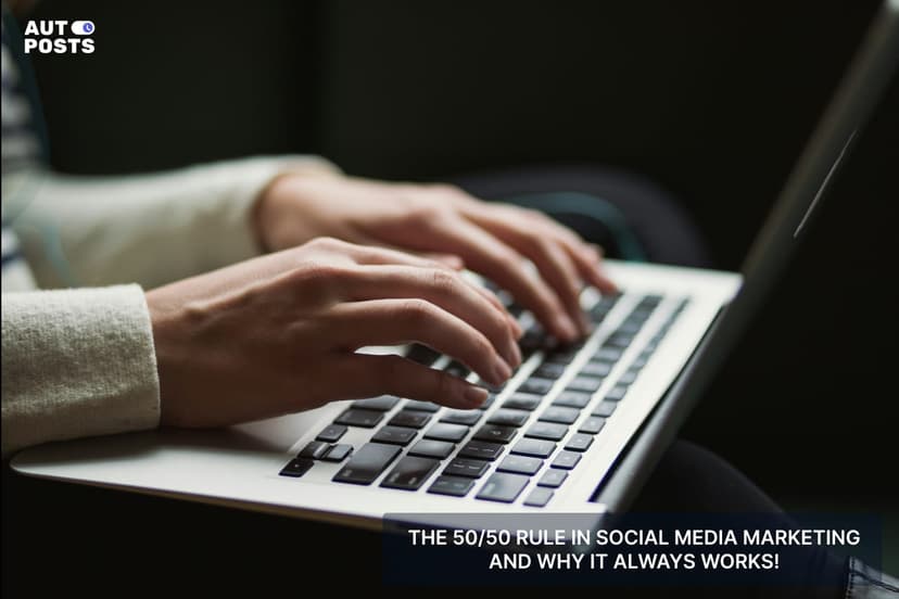 The 50 50 Rule in Social Media Marketing and Why It Always Works! — cover