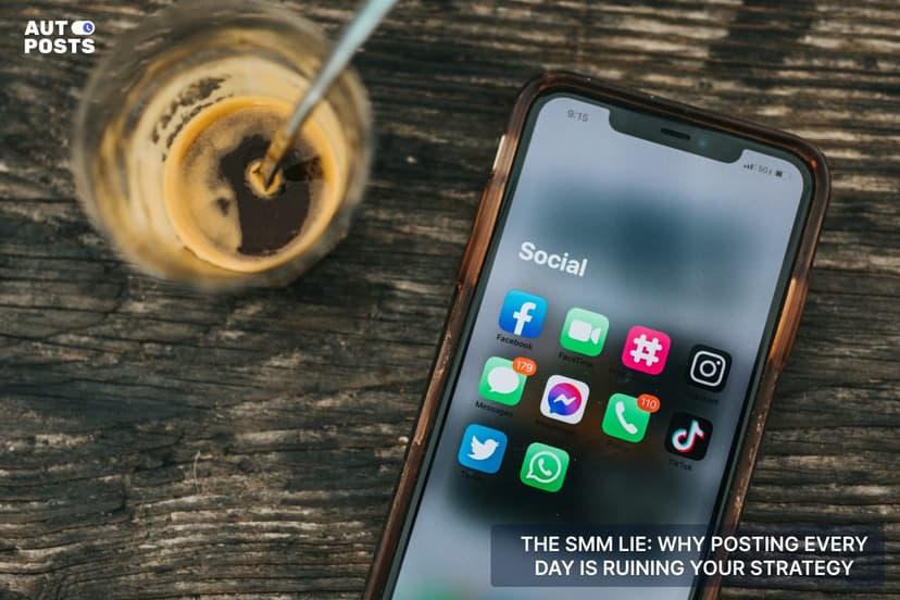 The SMM Lie Why Posting Every Day Is Ruining Your Strategy — cover