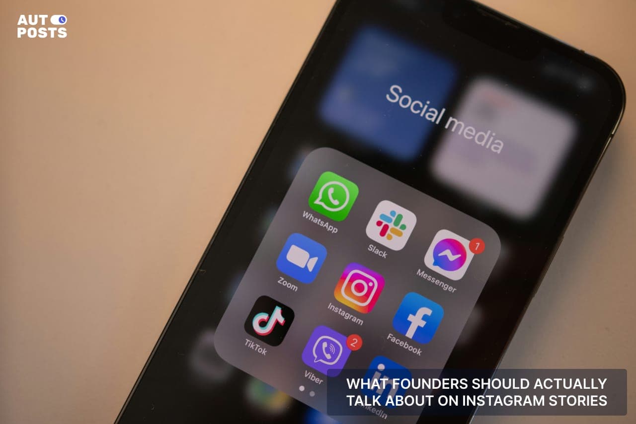 What Founders Should Actually Talk About on Instagram Stories — cover